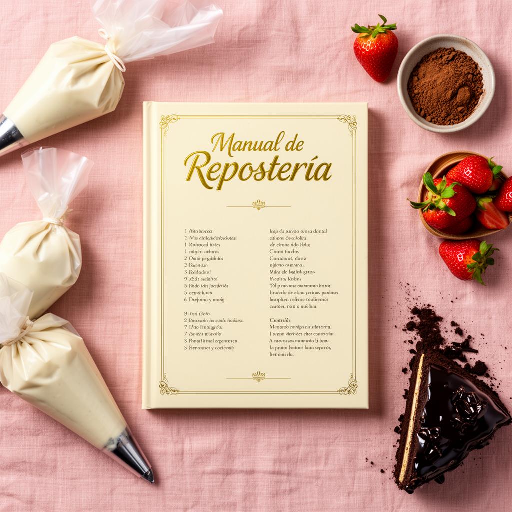Manual de Repostería con ingredientes